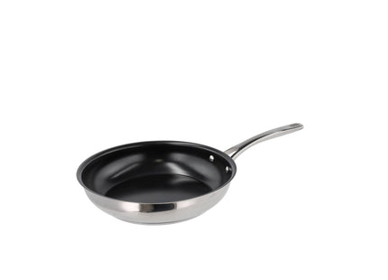 Stegepande Ellen 28 cm 18/8 rustfrit stål keramisk belægning - 6 stk