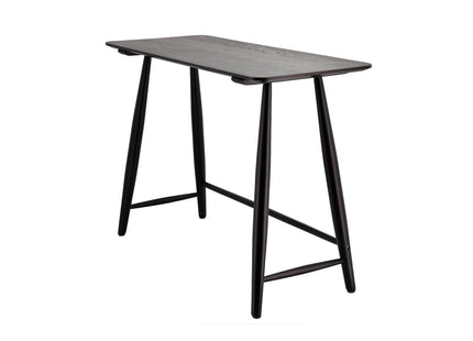 Skrivebord Bast 100x44,5x73 cm Sort Massiv eg