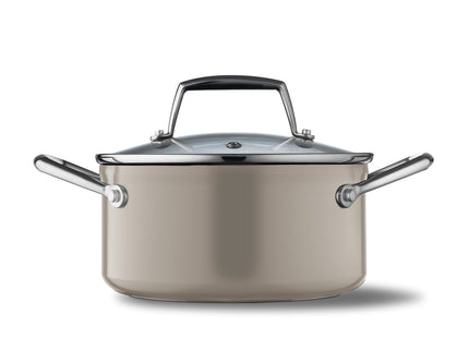 Gryde Vivian 2,1 liter Aluminium Beige - 4 stk
