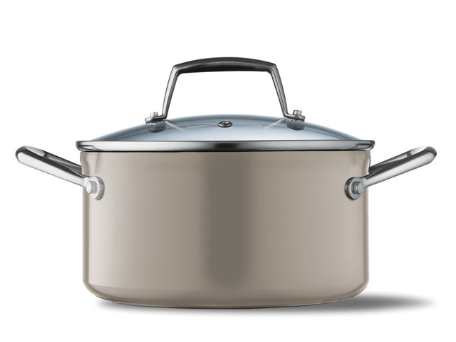 Gryde Vivian 3,1 liter Aluminium Beige - 4 stk