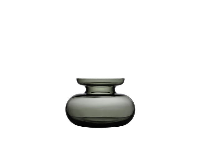 Vase Inu 31,7 x 33 cm Smoked Grey