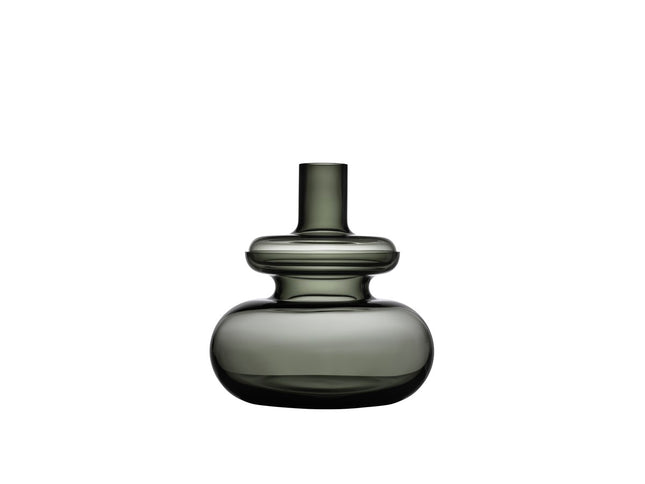 Vase Inu 31,7 x 33 cm Smoked Grey