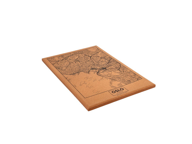Billede Oslo 40 x 60 cm Kork - 4 stk