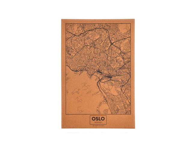 Billede Oslo 40 x 60 cm Kork - 4 stk
