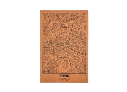 Billede Berlin 40 x 60 cm Kork - 4 stk