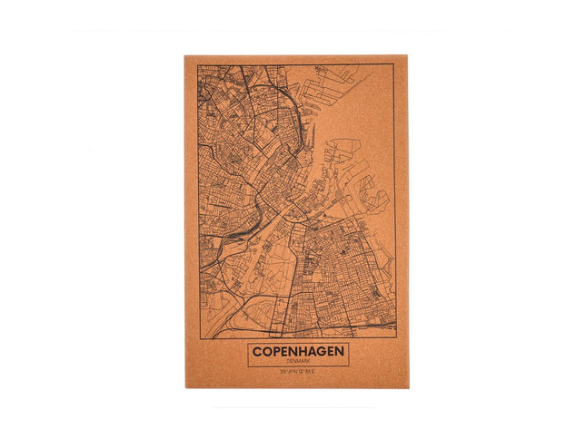 Billede Copenhagen 40 x 60 cm Kork - 4 stk
