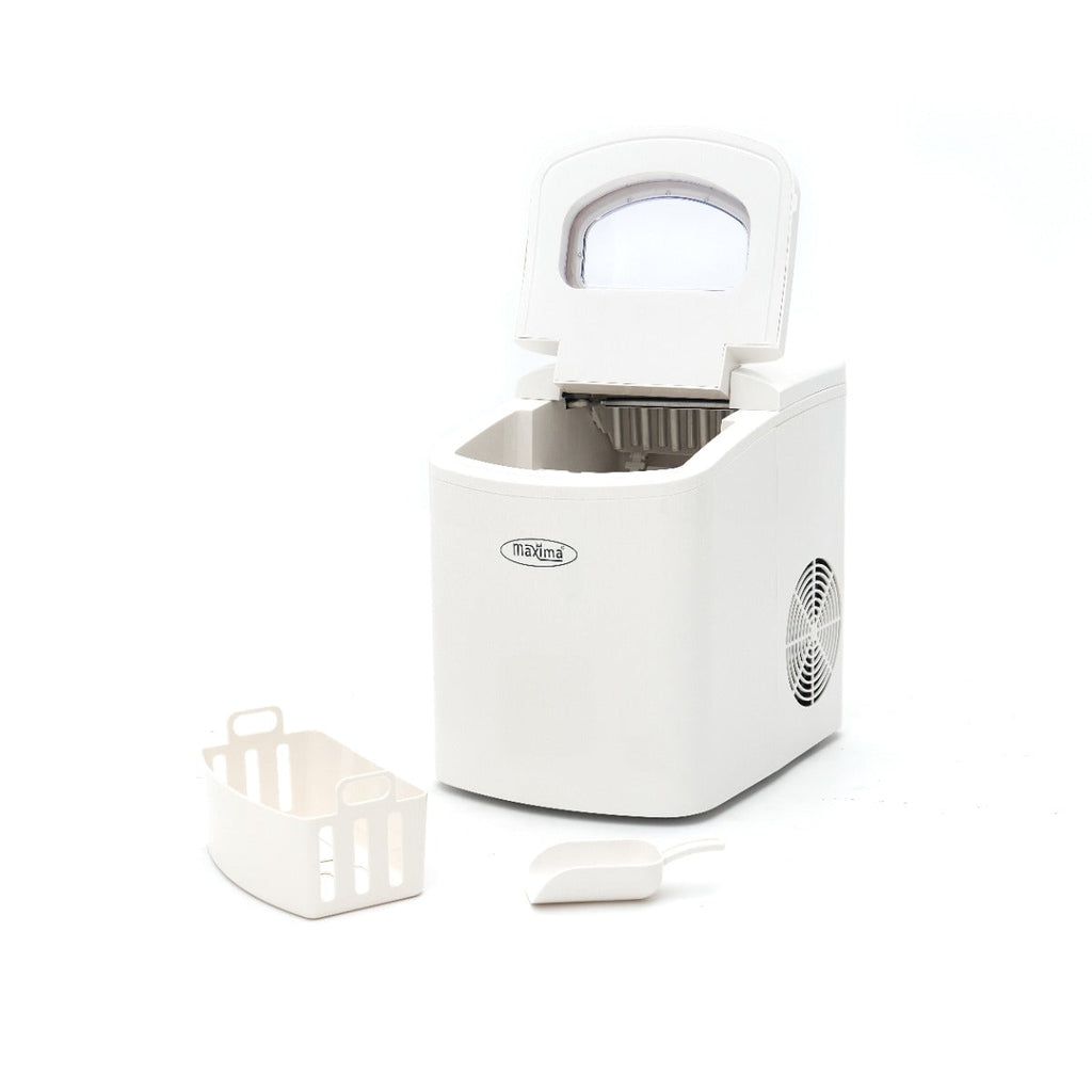Ice Machine - 10-12kg/day - Bullet Cubes - Air Cooled - White