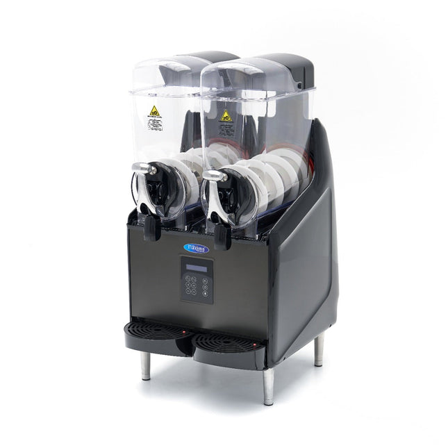 Slush Ice- og Granita-maskine - 2x 12L - Digitalt display