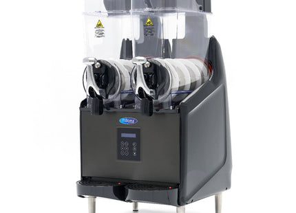 Slush Ice- og Granita-maskine - 2x 12L - Digitalt display