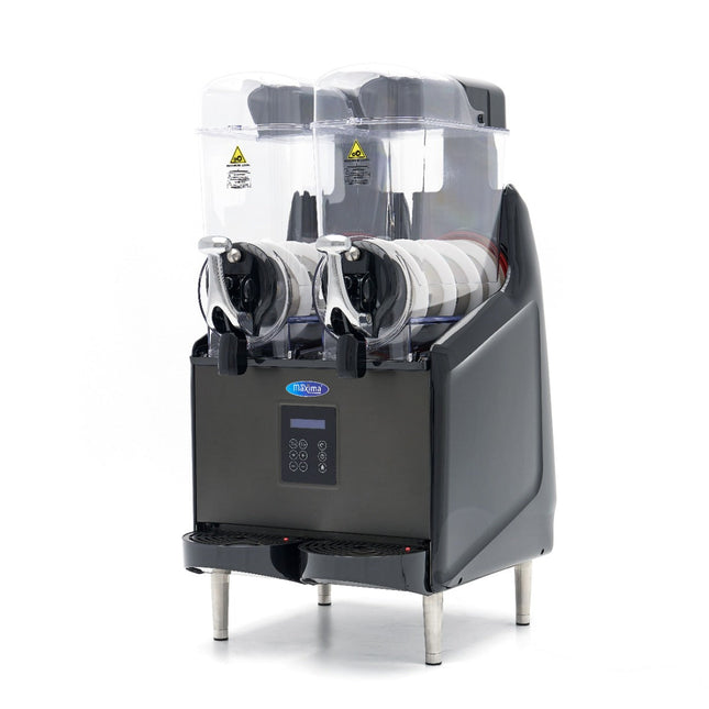 Slush Ice- og Granita-maskine - 2x 12L - Digitalt display