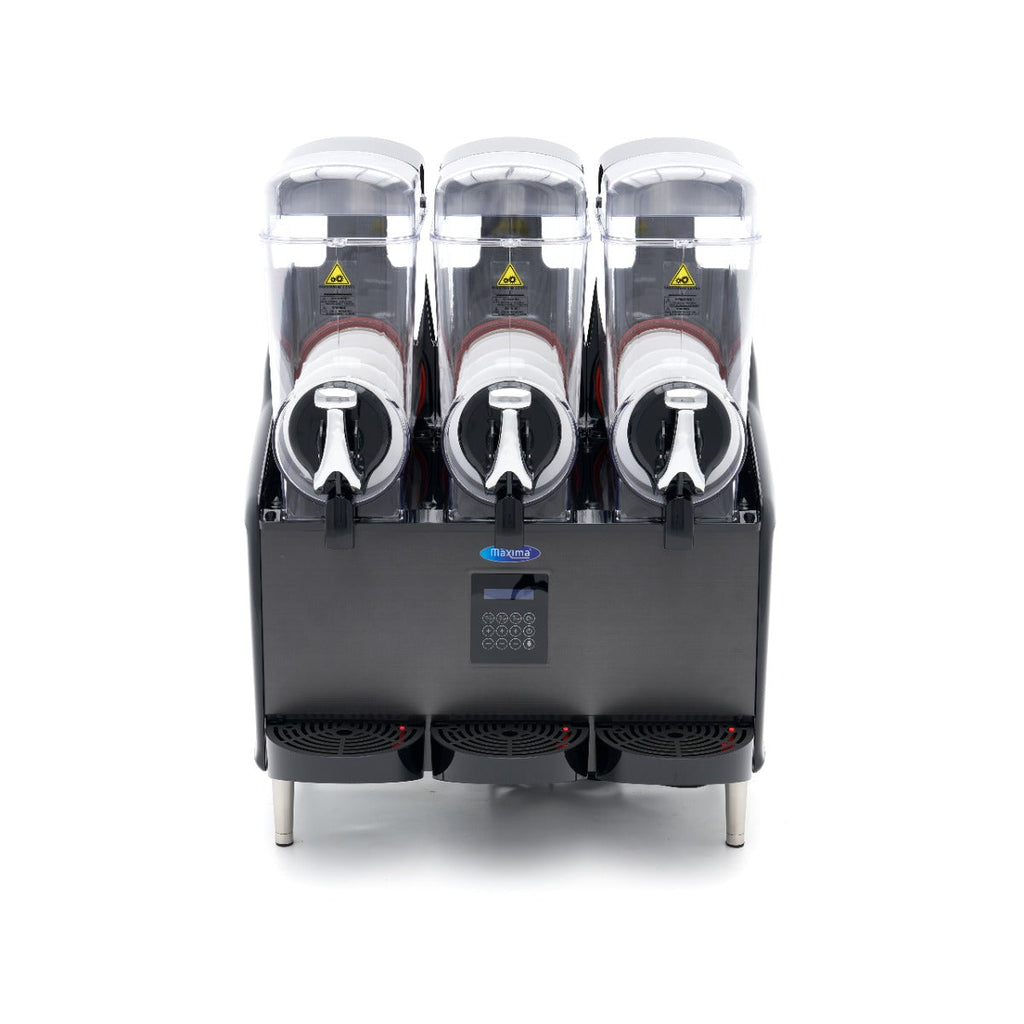 Slush Ice & Granita Maskine - 3x 12L - Digitalt Display