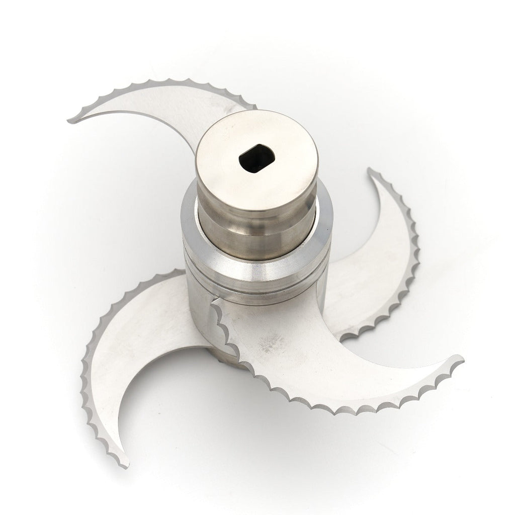 Foodprocessor 20L - Knivblok - Savtakket