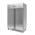 Freezer - 1200L - 6 Adjustable Shelves (2/1 GN) - Stainless Steel - on Wheels