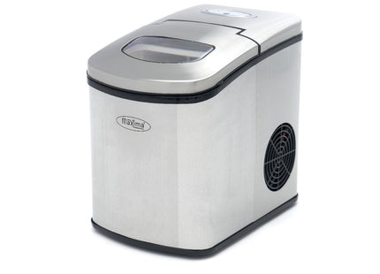 Ismaskine - 10-12 kg/dag - Patronterninger - Luftkølet - Sølv