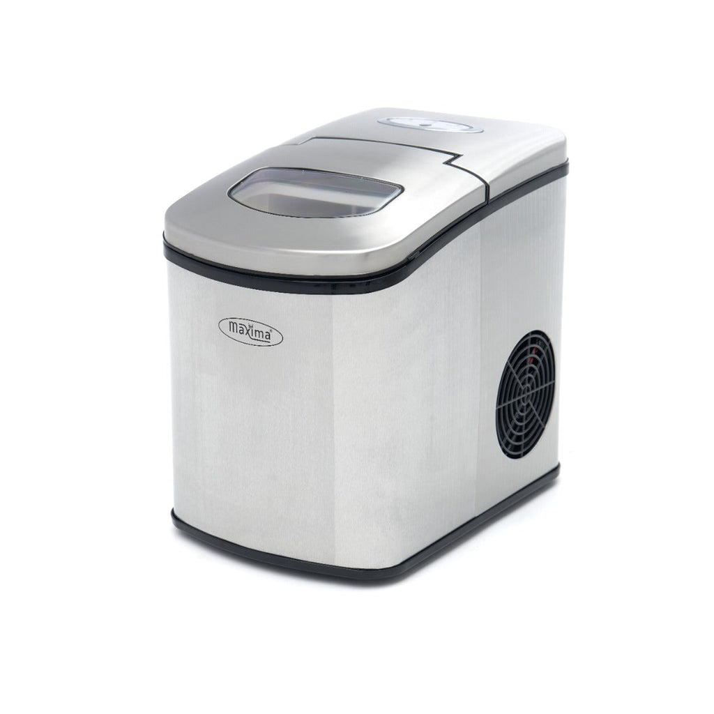 Ismaskine - 10-12 kg/dag - Patronterninger - Luftkølet - Sølv