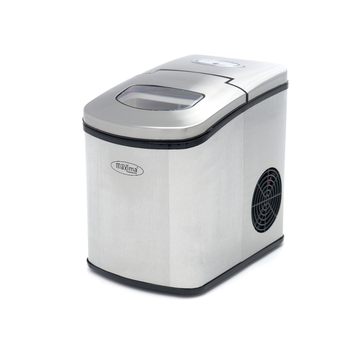 Ismaskine - 10-12 kg/dag - Patronterninger - Luftkølet - Sølv