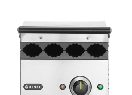 Kontaktgrill til hotdogs og wraps, HENDI, 230V/1800W, 385x285x(H)254mm