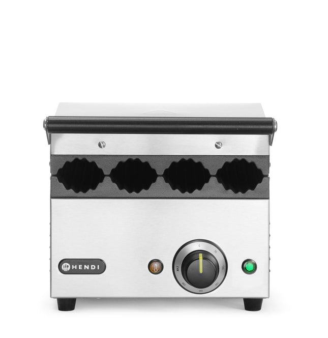 Kontaktgrill til hotdogs og wraps, HENDI, 230V/1800W, 385x285x(H)254mm