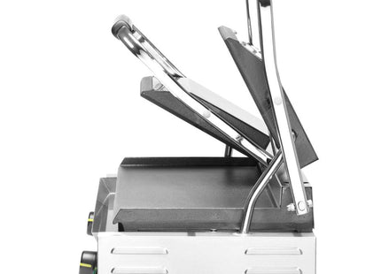Kontaktgrill - dobbelt version, HENDI, rillet top og glat bund, 230V/3600W, 570x375x(H)216mm