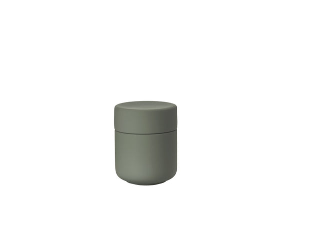 Krukke med låg Ume Olive green - 6 stk