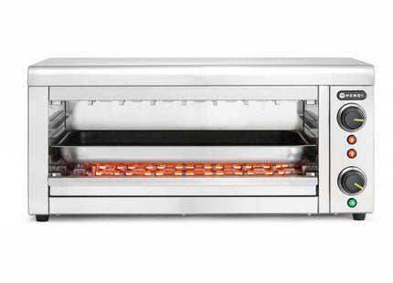 Salamander med infrarøde kvartselementer GN 1/1, HENDI, 230V/3645W, 689x397x(H)318mm