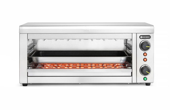 Salamander med infrarøde kvartselementer GN 1/1, HENDI, 230V/3645W, 689x397x(H)318mm