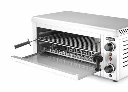 Salamander med infrarøde kvartselementer GN 1/1, HENDI, 230V/3645W, 689x397x(H)318mm