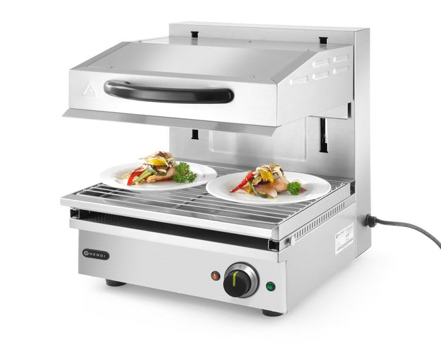 Højdejusterbar salamander 450, HENDI, 230V/2800W, 470x520x(H)530mm