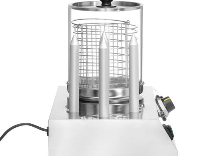 Pølse- og hotdogbrødsvarmer, HENDI, 230V/550W, 500x310x(H)395mm