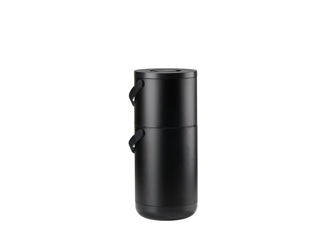 Affaldsspand Circular 22+12 liter Black