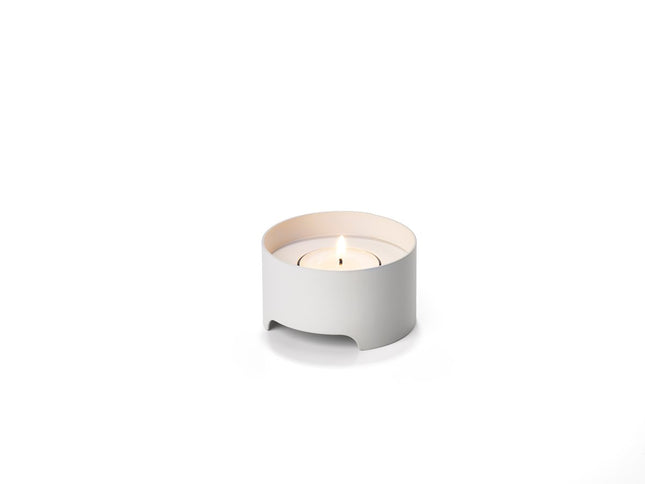 Fyrfadsstage Singles D7,5 x 4,2 cm Warm Grey - 6 stk
