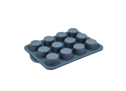 Muffinform til 12 stk. Pecan 33 x 24 x 4,3 cm Indigo - 6 stk