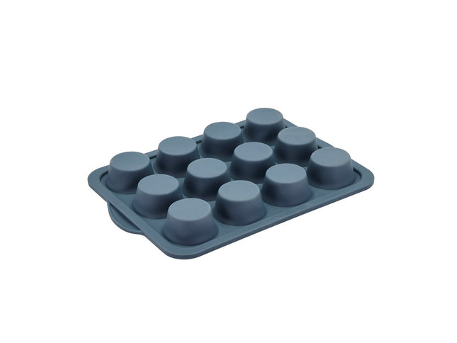 Muffinform til 12 stk. Pecan 33 x 24 x 4,3 cm Indigo - 6 stk