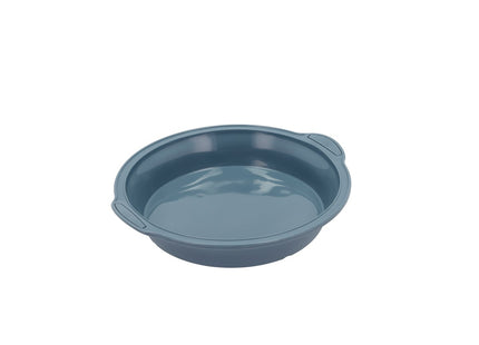 Kageform Pecan 26 x 6,3 cm Indigo Metal/Silikone - 6 stk