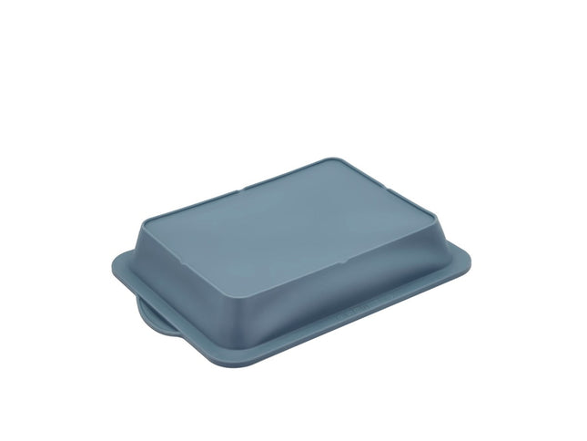 Bradepande Pecan 28 x 21 x 6,3 cm Indigo Metal/Silikone - 6 stk