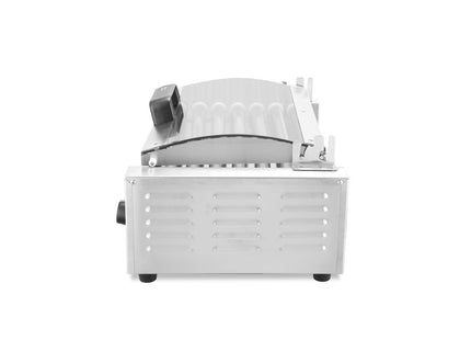 Pølserullegrill, 1 zone med energibesparende låg, HENDI, 9 ruller, 230V/790W, 566x450x(H)259mm