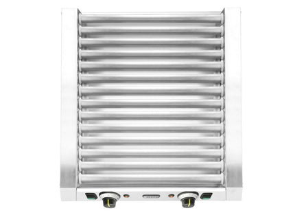 Pølserullegrill, 2 zoner, HENDI, 14 ruller, 230V/1230W, 566x640x(H)192mm