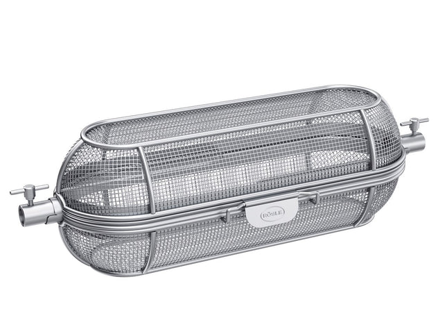 Kurv til rotisserie 18/10 stål