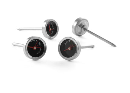 Stegetermometer – sæt med 4 stk., HENDI, 4 pcs., ⌀25x(H)70mm