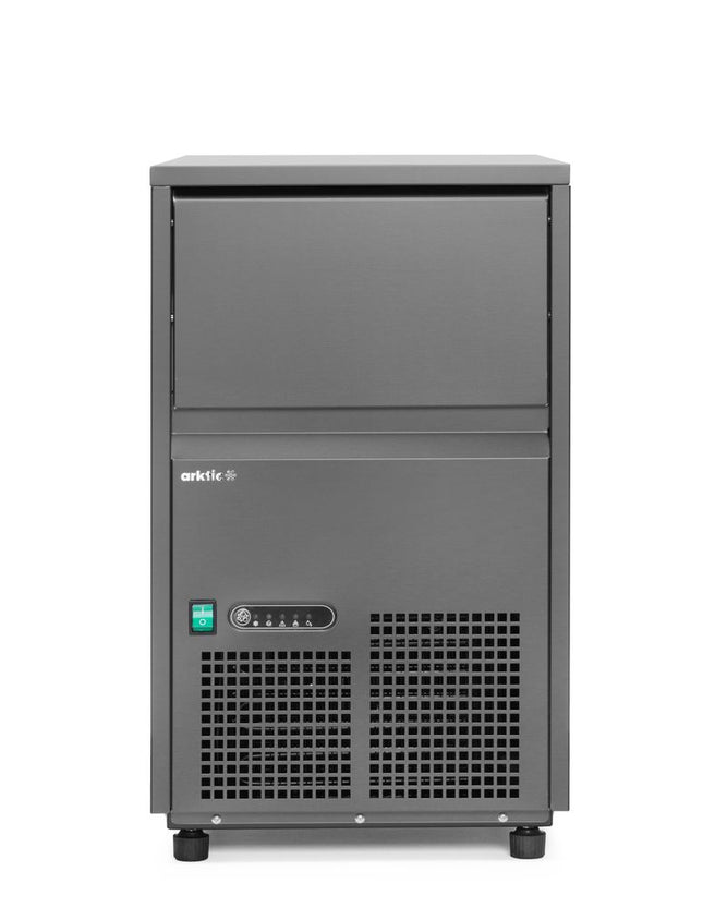 Isterningemaskine, Arktic, sort, 230V/385W, 520x380x(H)637mm