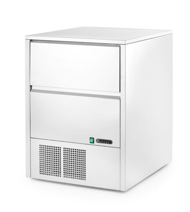 Isterningemaskine, Arktic, sølv, 230V/630W, 715x605x(H)835mm
