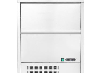 Isterningemaskine, Arktic, sølv, 230V/630W, 715x605x(H)835mm