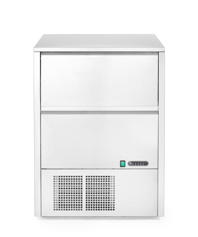 Isterningemaskine, Arktic, sølv, 230V/630W, 715x605x(H)835mm