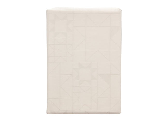 Juledug 140x370 Star Damask Beige - 2 stk