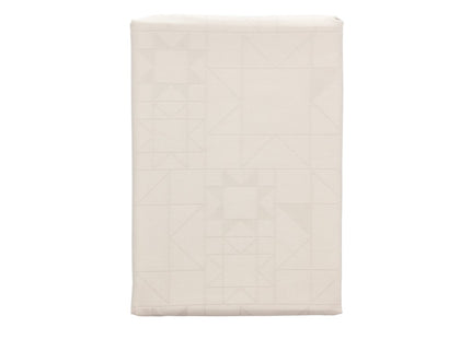 Juledug dia160 Star Damask Beige - 2 stk