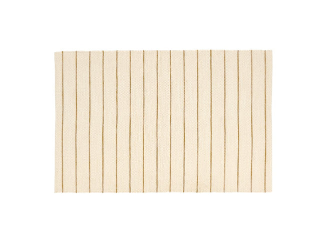 Tæppe 60x90 Line Beige/Toffee Brown - 8 stk