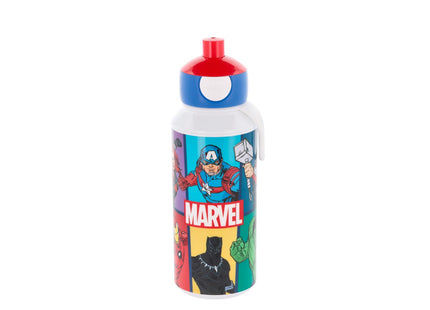Drikkeflaske Pop-up Campus 400 ml Avengers - 2 stk