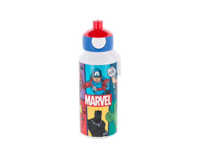 Drikkeflaske Pop-up Campus 400 ml Avengers - 2 stk