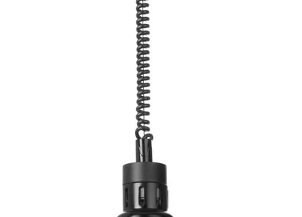 Hæve-/sænkevarmelampe, kuppelformet, HENDI, kobber, 230V/250W, ⌀250x(H)207mm