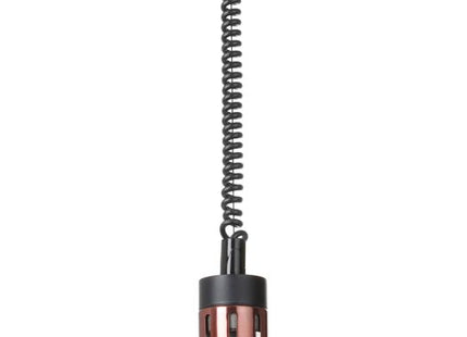 Hæve-/sænkevarmelampe, kuppelformet, HENDI, hvid, 230V/250W, ⌀250x(H)207mm